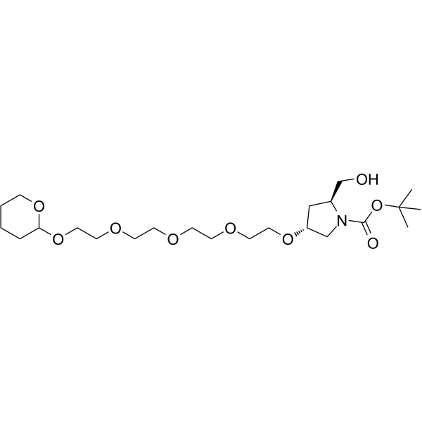 THP-PEG4-Pyrrolidine(N-Boc)-CH2OH 2378261-80-2